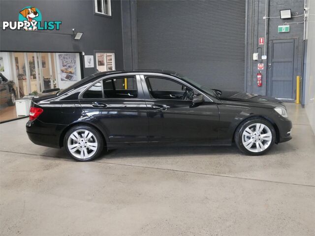 2013 MERCEDES-BENZ C200 BE W204MY13 4D SEDAN