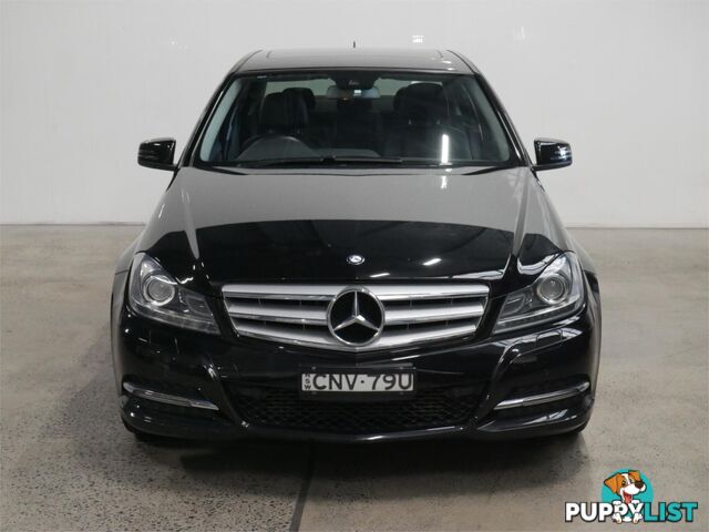 2013 MERCEDES-BENZ C200 BE W204MY13 4D SEDAN