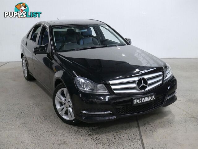 2013 MERCEDES-BENZ C200 BE W204MY13 4D SEDAN