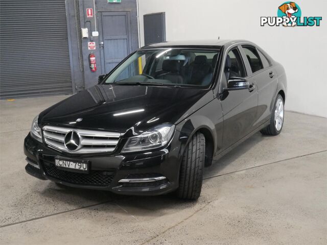 2013 MERCEDES-BENZ C200 BE W204MY13 4D SEDAN