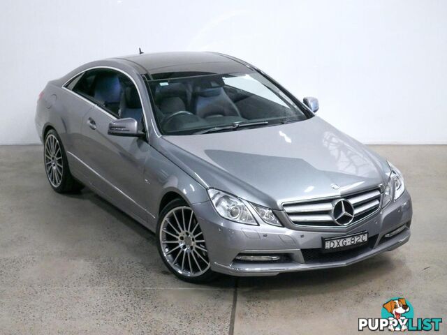 2011 MERCEDES-BENZ E250 CGIAVANTGARDE 207 2D COUPE