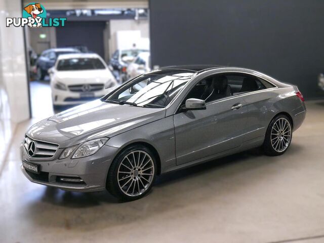 2011 MERCEDES-BENZ E250 CGIAVANTGARDE 207 2D COUPE