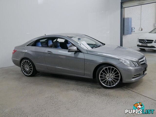 2011 MERCEDES-BENZ E250 CGIAVANTGARDE 207 2D COUPE