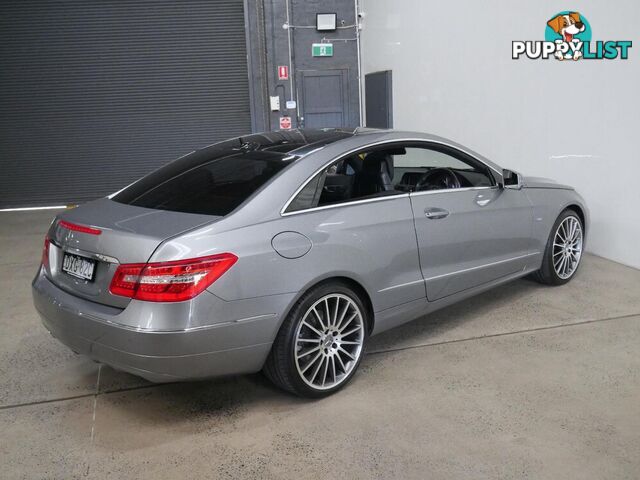 2011 MERCEDES-BENZ E250 CGIAVANTGARDE 207 2D COUPE