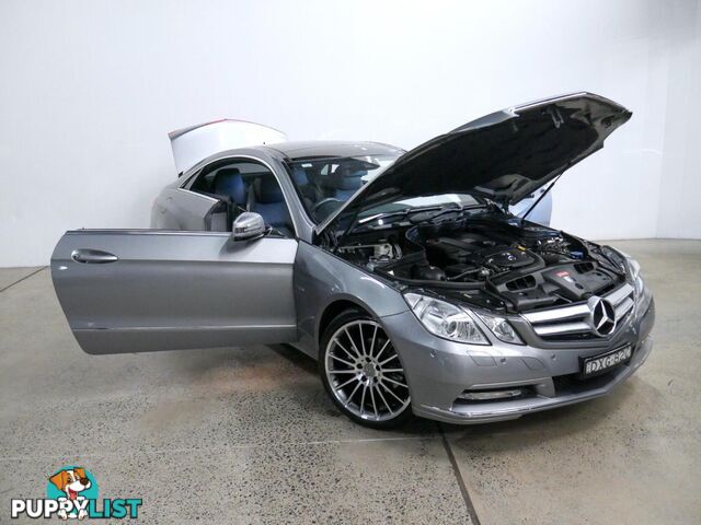 2011 MERCEDES-BENZ E250 CGIAVANTGARDE 207 2D COUPE