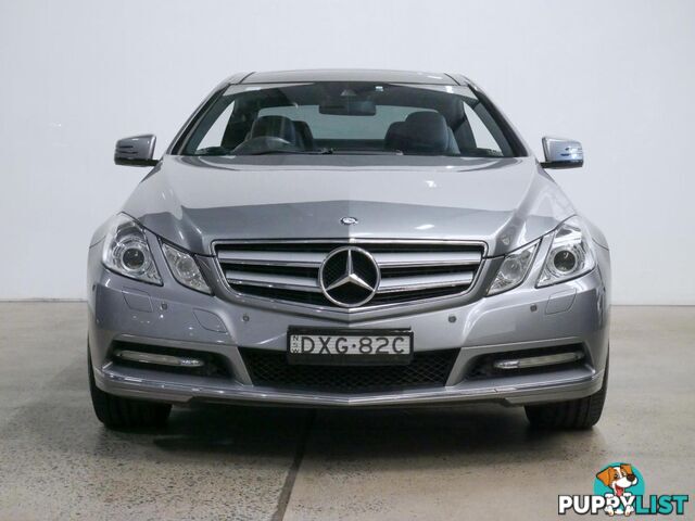 2011 MERCEDES-BENZ E250 CGIAVANTGARDE 207 2D COUPE