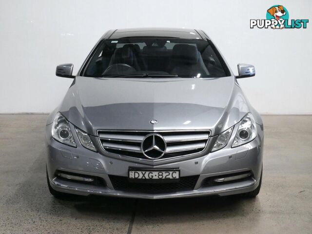 2011 MERCEDES-BENZ E250 CGIAVANTGARDE 207 2D COUPE