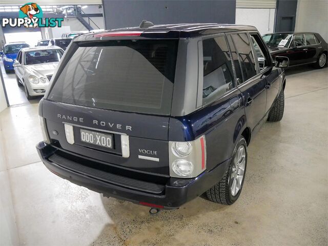 2008 RANGEROVER RANGEROVER VOGUEV8SC MY08 4D WAGON