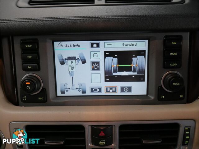 2008 RANGEROVER RANGEROVER VOGUEV8SC MY08 4D WAGON
