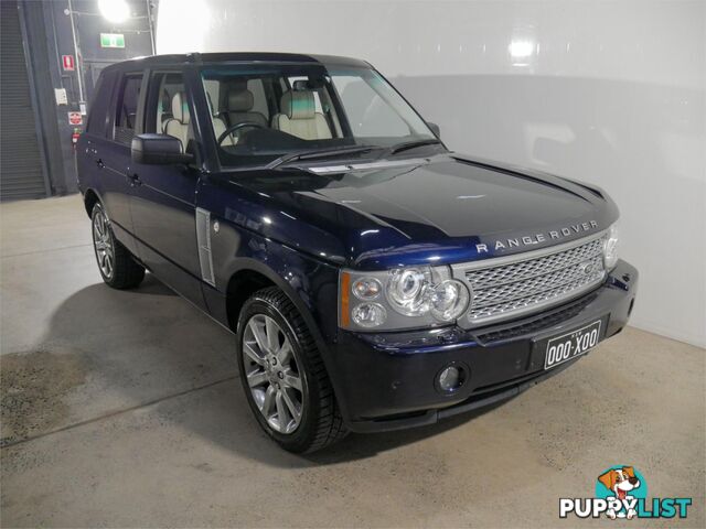2008 RANGEROVER RANGEROVER VOGUEV8SC MY08 4D WAGON