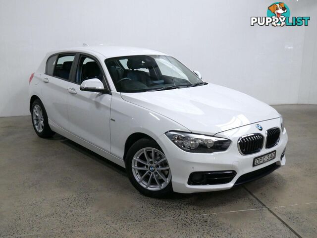 2017 BMW 1 18ISPORTLINE F20LCIMY17 5D HATCHBACK