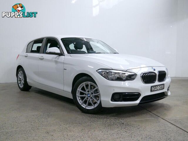 2017 BMW 1 18ISPORTLINE F20LCIMY17 5D HATCHBACK