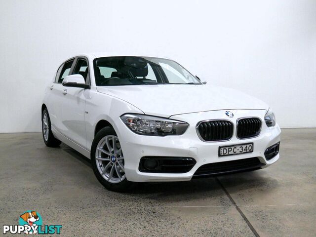 2017 BMW 1 18ISPORTLINE F20LCIMY17 5D HATCHBACK