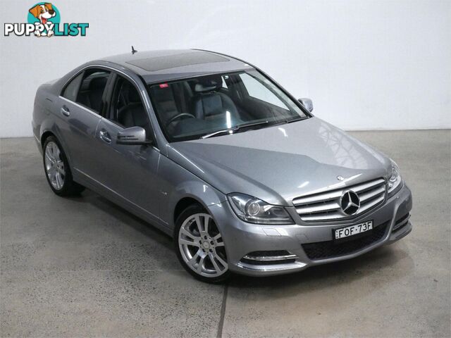 2011 MERCEDES-BENZ C250 CDIAVANTGARDEBE W204MY11 4D SEDAN