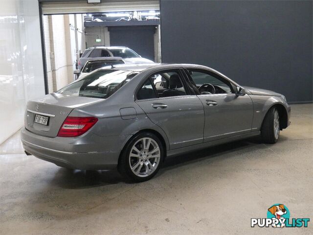 2011 MERCEDES-BENZ C250 CDIAVANTGARDEBE W204MY11 4D SEDAN
