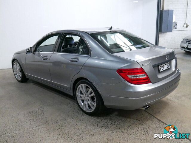 2011 MERCEDES-BENZ C250 CDIAVANTGARDEBE W204MY11 4D SEDAN