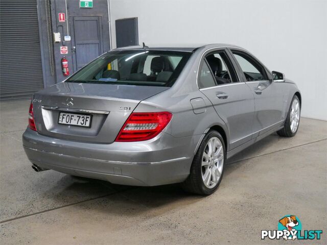 2011 MERCEDES-BENZ C250 CDIAVANTGARDEBE W204MY11 4D SEDAN