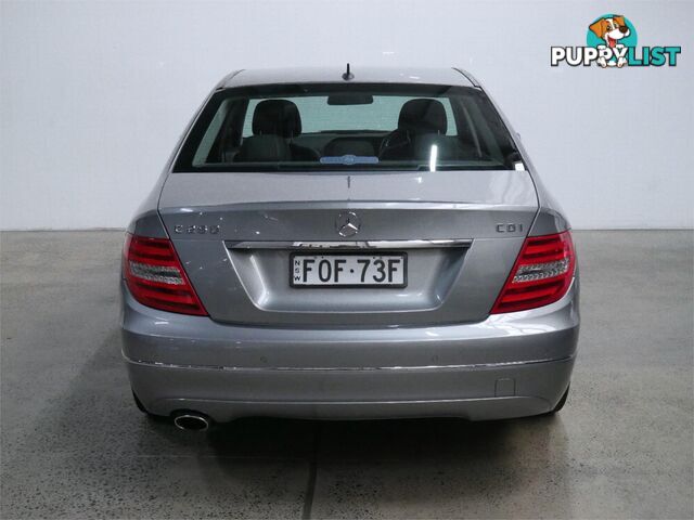 2011 MERCEDES-BENZ C250 CDIAVANTGARDEBE W204MY11 4D SEDAN
