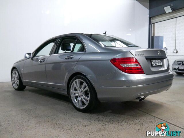 2011 MERCEDES-BENZ C250 CDIAVANTGARDEBE W204MY11 4D SEDAN