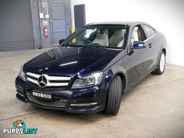 2013 MERCEDES-BENZ C180 BE W204MY13 2D COUPE