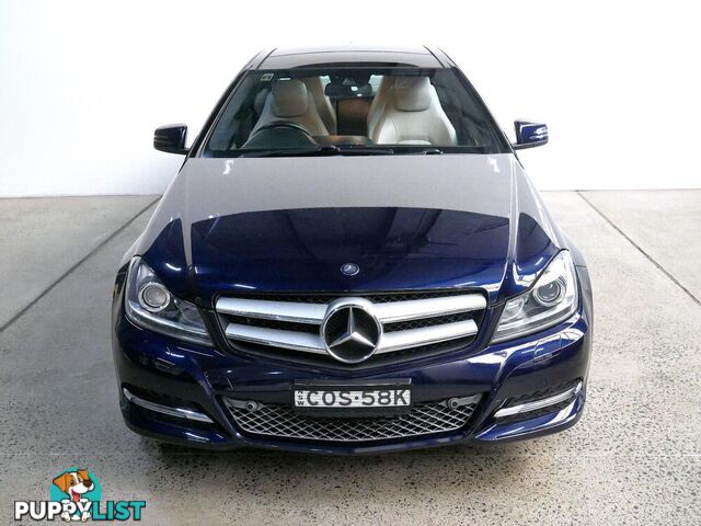 2013 MERCEDES-BENZ C180 BE W204MY13 2D COUPE