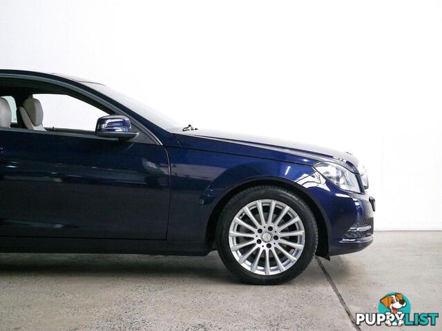 2013 MERCEDES-BENZ C180 BE W204MY13 2D COUPE