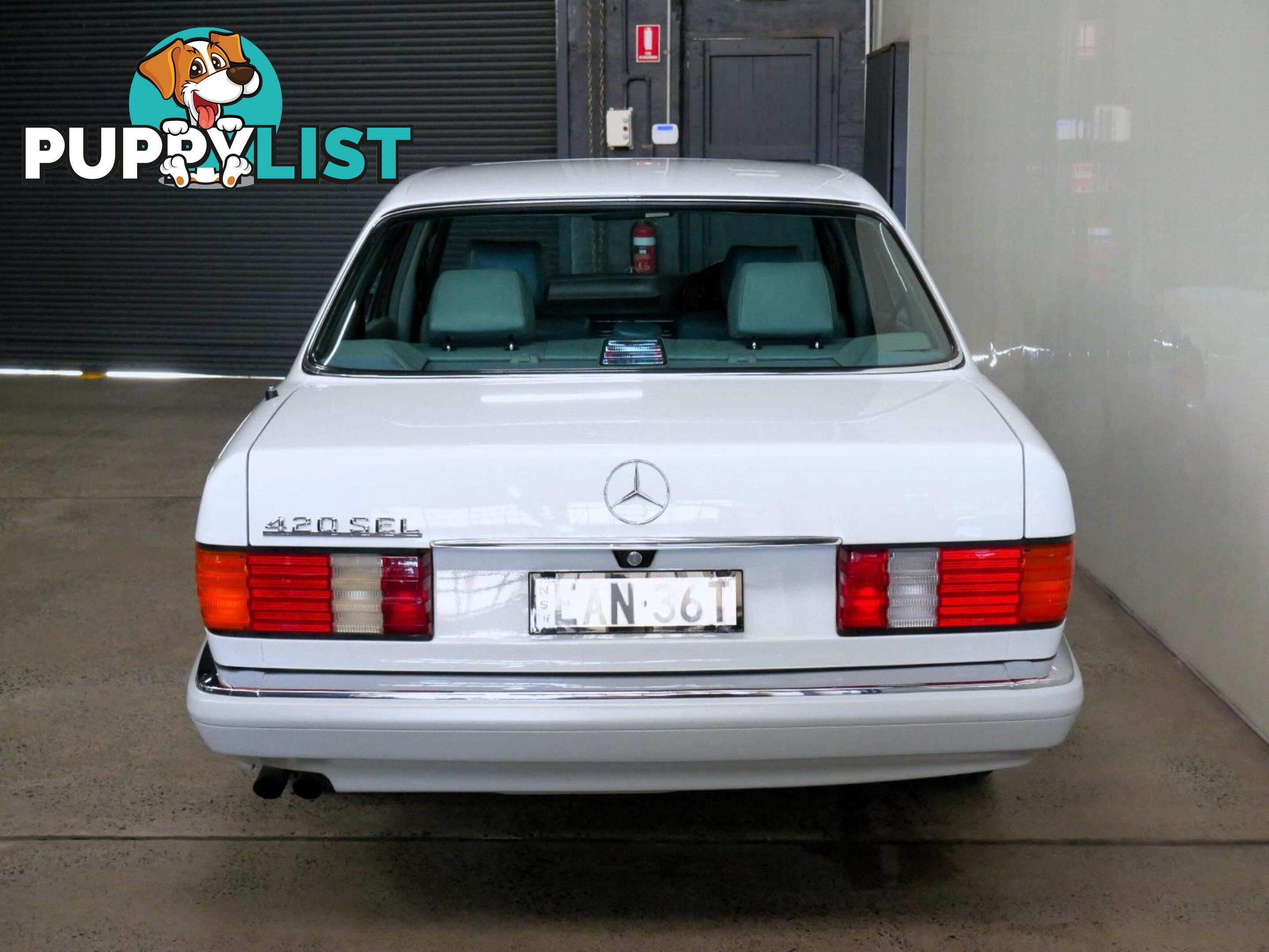 1989 MERCEDES-BENZ 420 SEL  4D SEDAN