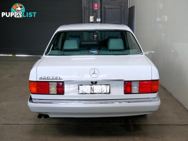 1989 MERCEDES-BENZ 420 SEL  4D SEDAN