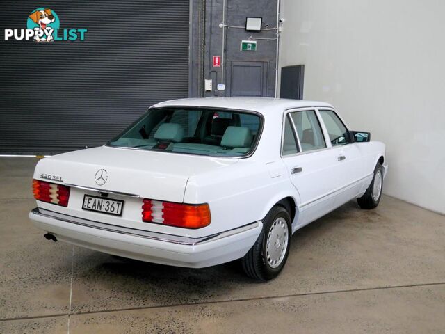 1989 MERCEDES-BENZ 420 SEL  4D SEDAN