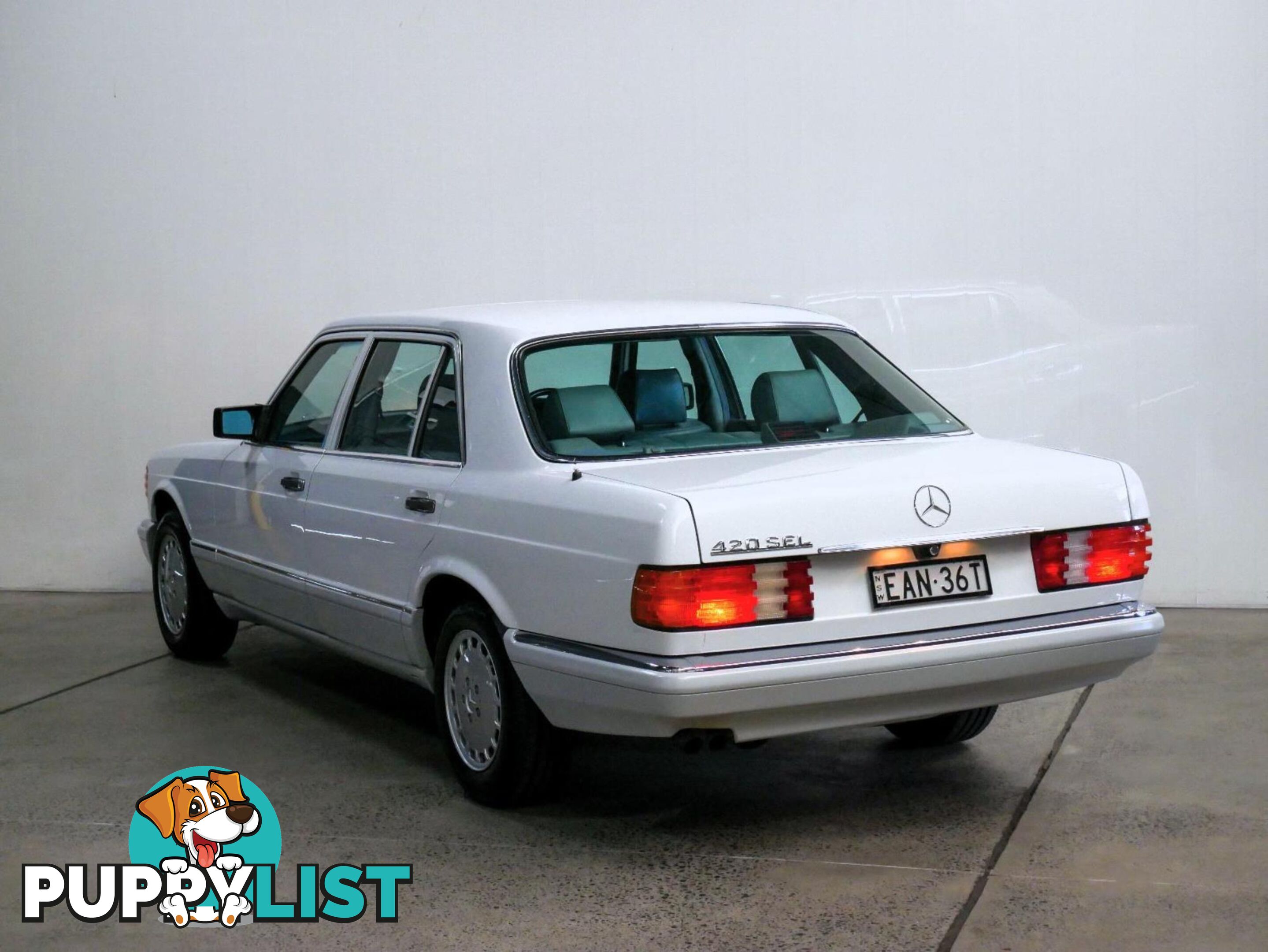 1989 MERCEDES-BENZ 420 SEL  4D SEDAN