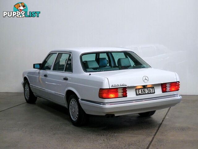 1989 MERCEDES-BENZ 420 SEL  4D SEDAN