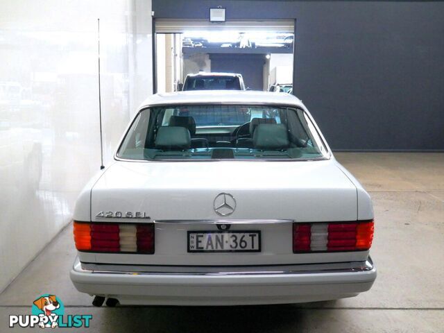 1989 MERCEDES-BENZ 420 SEL  4D SEDAN