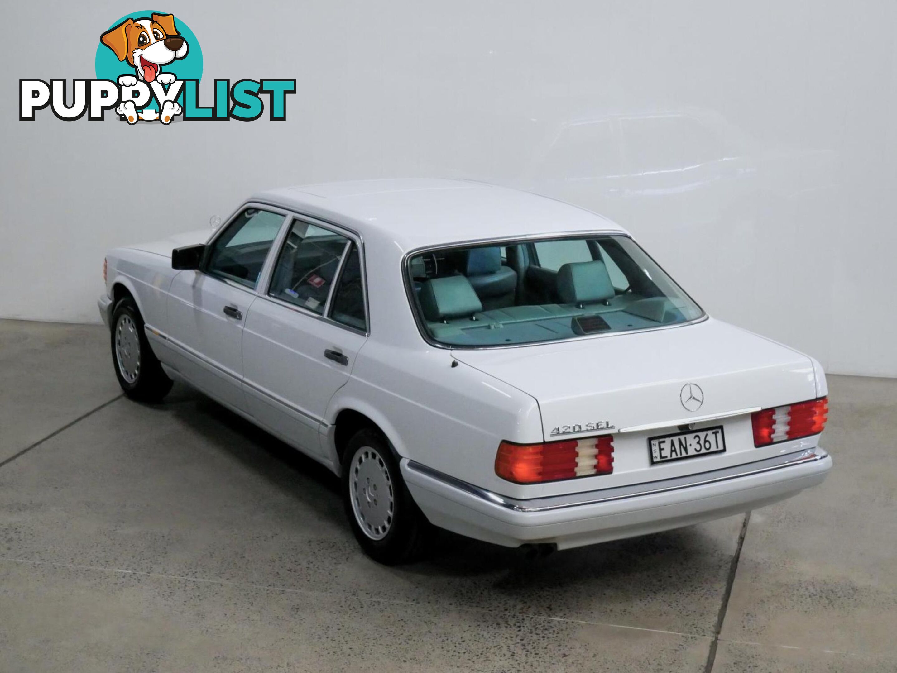 1989 MERCEDES-BENZ 420 SEL  4D SEDAN