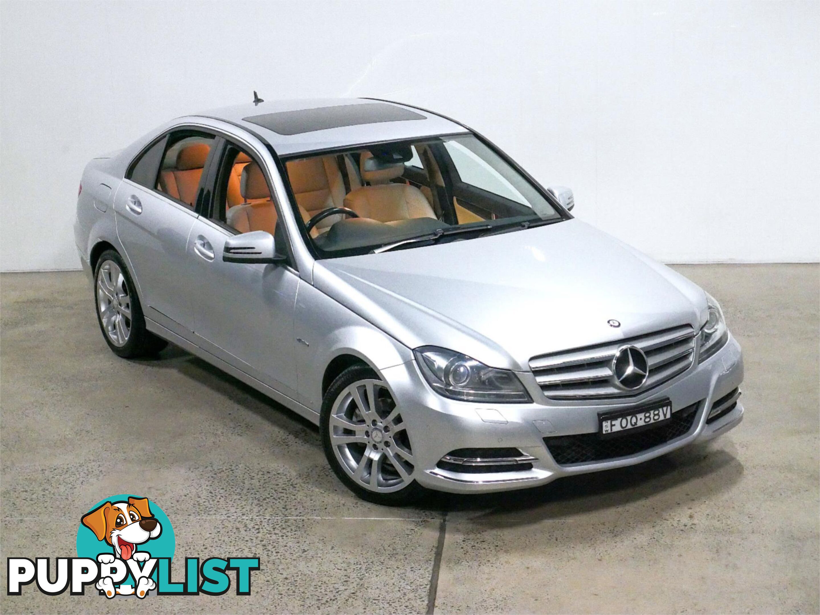 2012 MERCEDES-BENZ C250 AVANTGARDEBE W204MY12 4D SEDAN