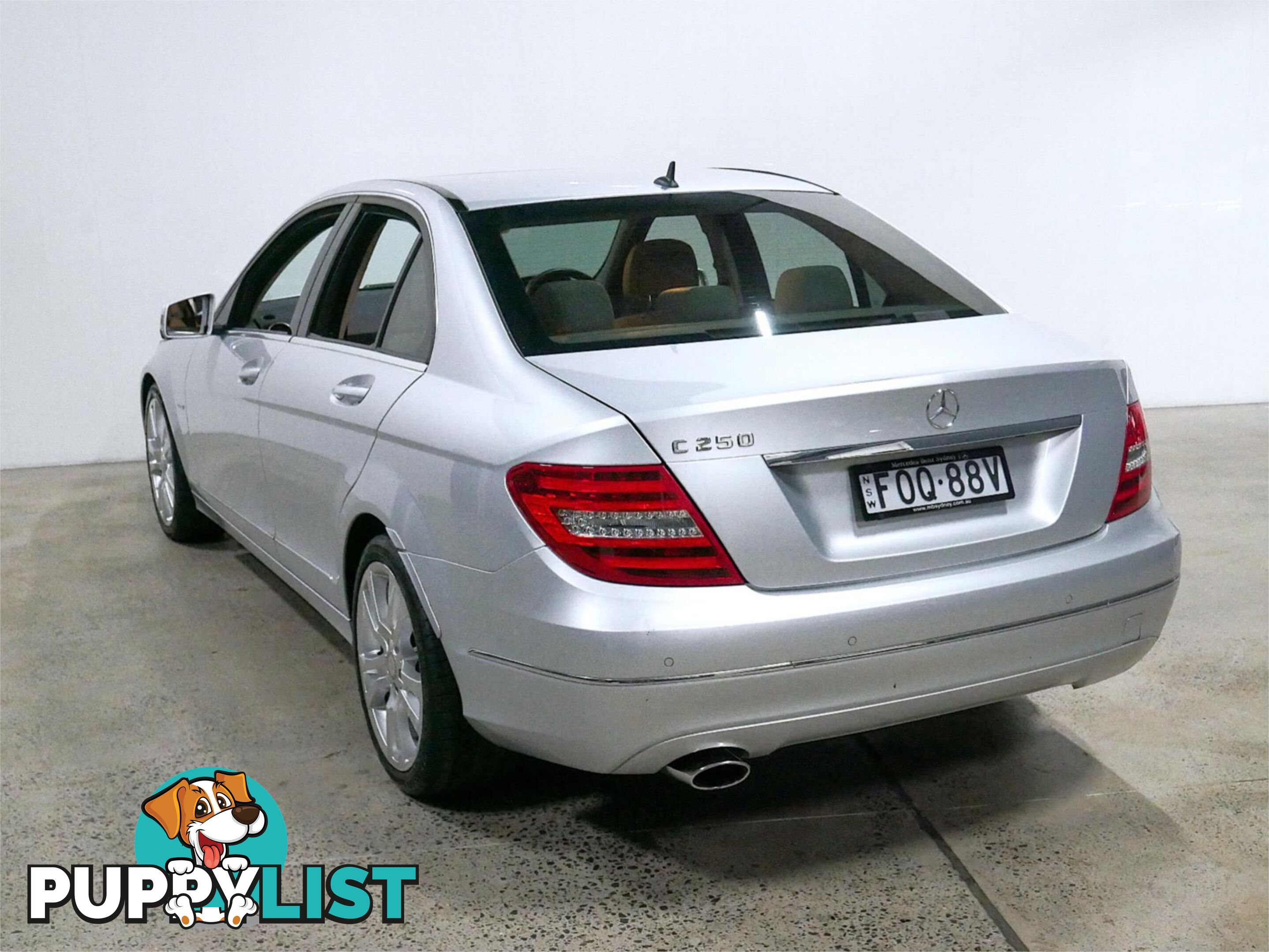 2012 MERCEDES-BENZ C250 AVANTGARDEBE W204MY12 4D SEDAN