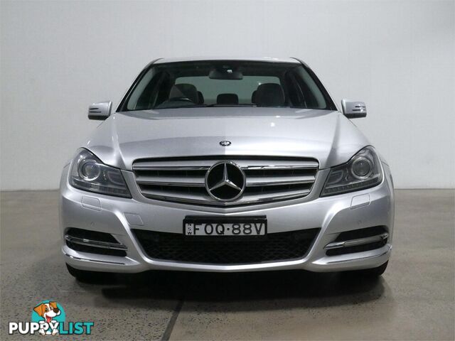 2012 MERCEDES-BENZ C250 AVANTGARDEBE W204MY12 4D SEDAN