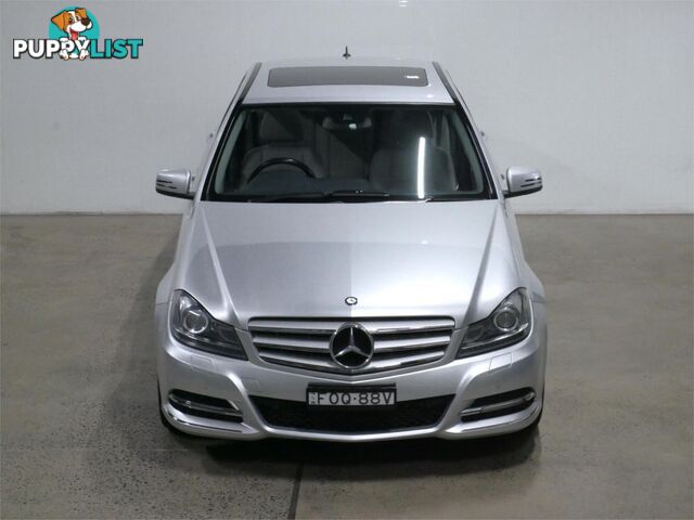 2012 MERCEDES-BENZ C250 AVANTGARDEBE W204MY12 4D SEDAN