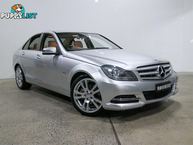 2012 MERCEDES-BENZ C250 AVANTGARDEBE W204MY12 4D SEDAN