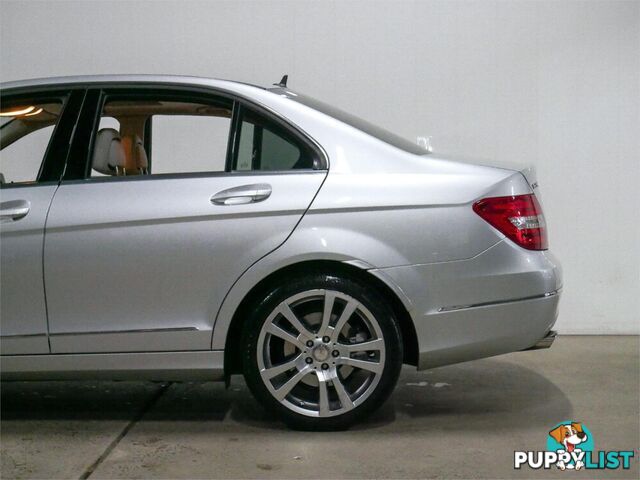 2012 MERCEDES-BENZ C250 AVANTGARDEBE W204MY12 4D SEDAN