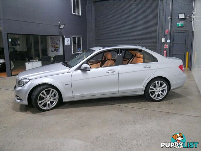 2012 MERCEDES-BENZ C250 AVANTGARDEBE W204MY12 4D SEDAN