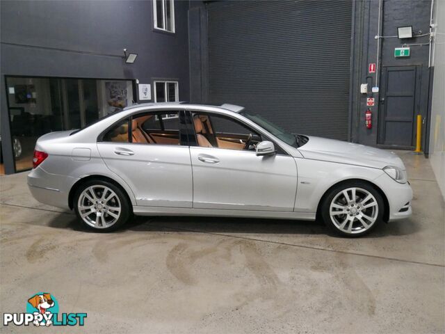 2012 MERCEDES-BENZ C250 AVANTGARDEBE W204MY12 4D SEDAN