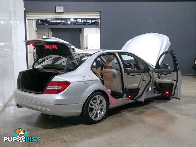 2012 MERCEDES-BENZ C250 AVANTGARDEBE W204MY12 4D SEDAN