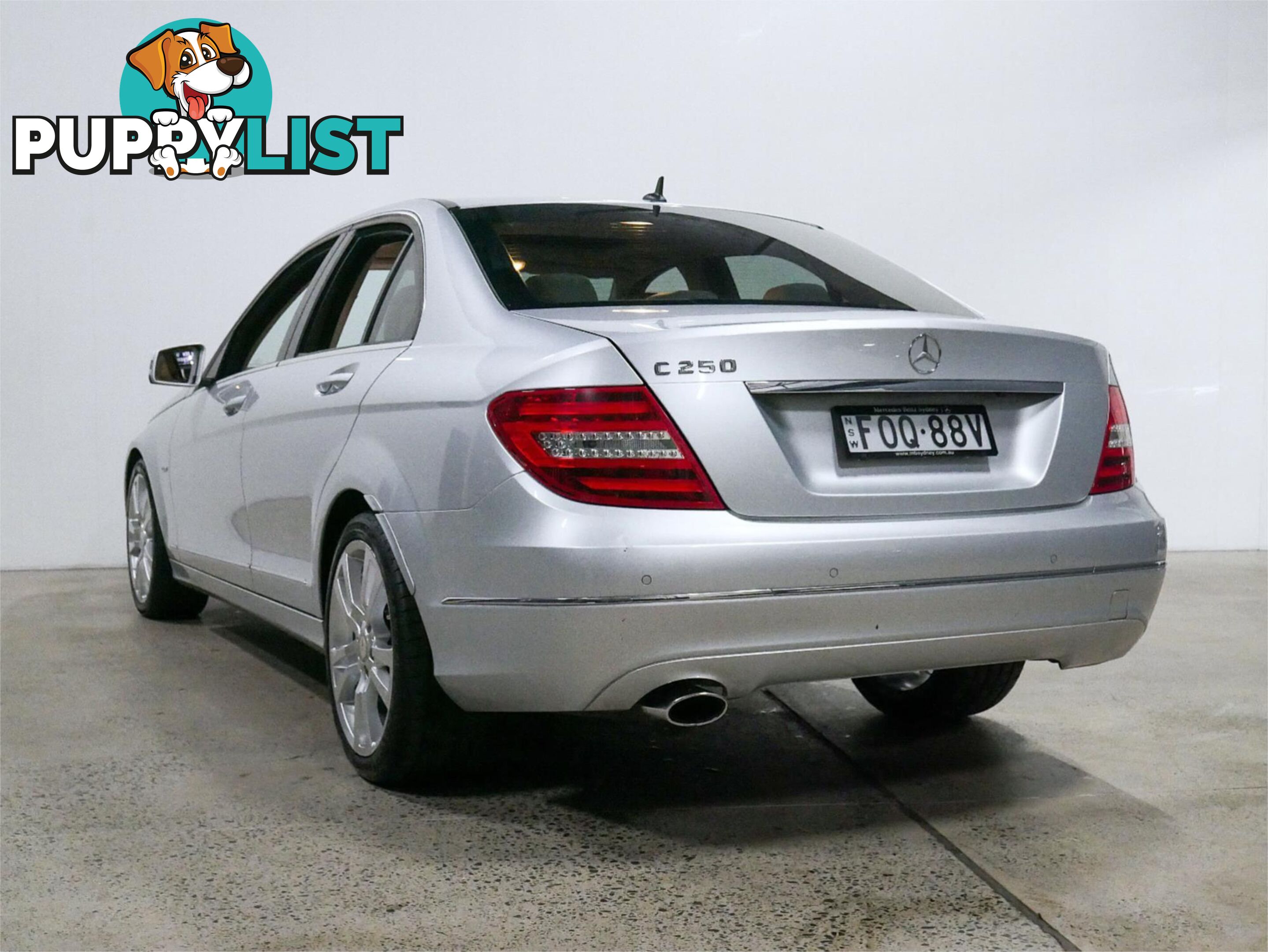 2012 MERCEDES-BENZ C250 AVANTGARDEBE W204MY12 4D SEDAN