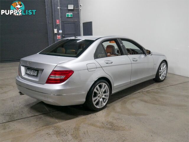 2012 MERCEDES-BENZ C250 AVANTGARDEBE W204MY12 4D SEDAN