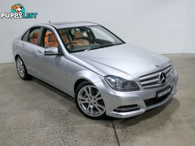 2012 MERCEDES-BENZ C250 AVANTGARDEBE W204MY12 4D SEDAN