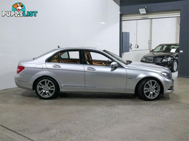 2012 MERCEDES-BENZ C250 AVANTGARDEBE W204MY12 4D SEDAN