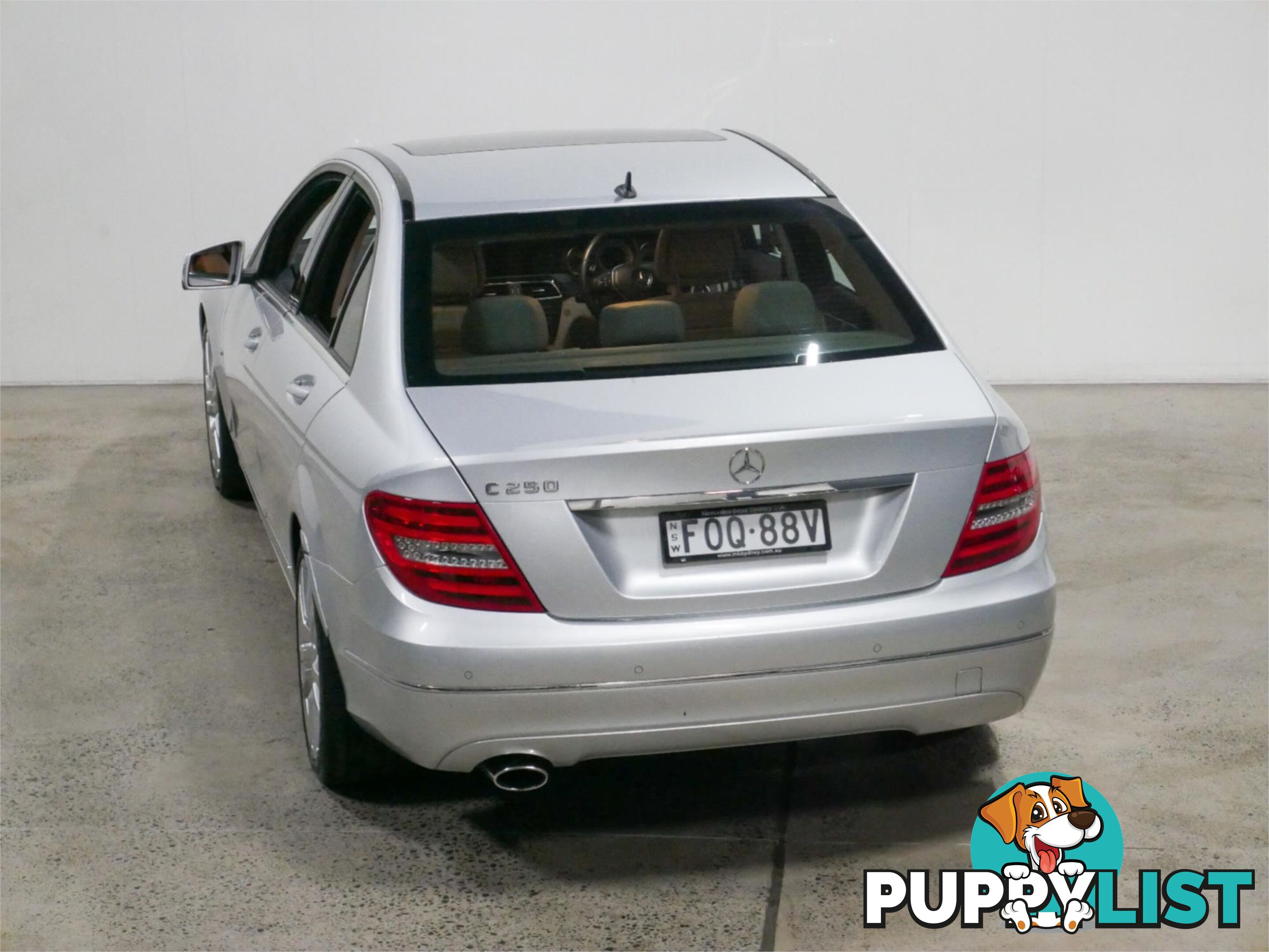 2012 MERCEDES-BENZ C250 AVANTGARDEBE W204MY12 4D SEDAN