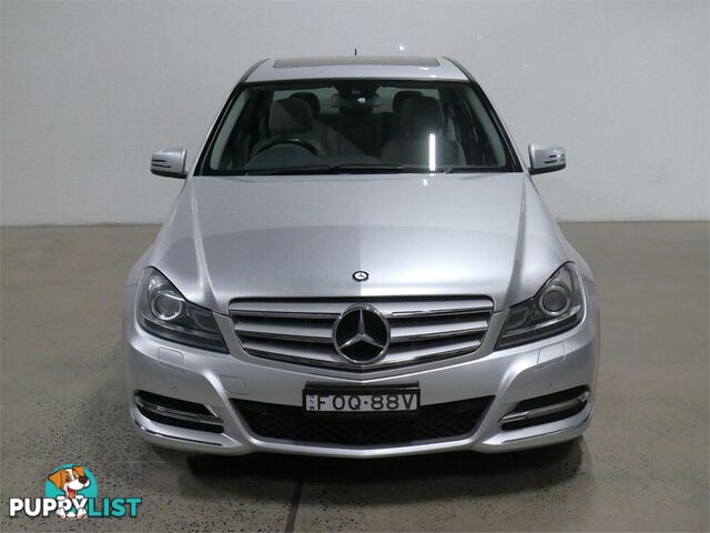 2012 MERCEDES-BENZ C250 AVANTGARDEBE W204MY12 4D SEDAN
