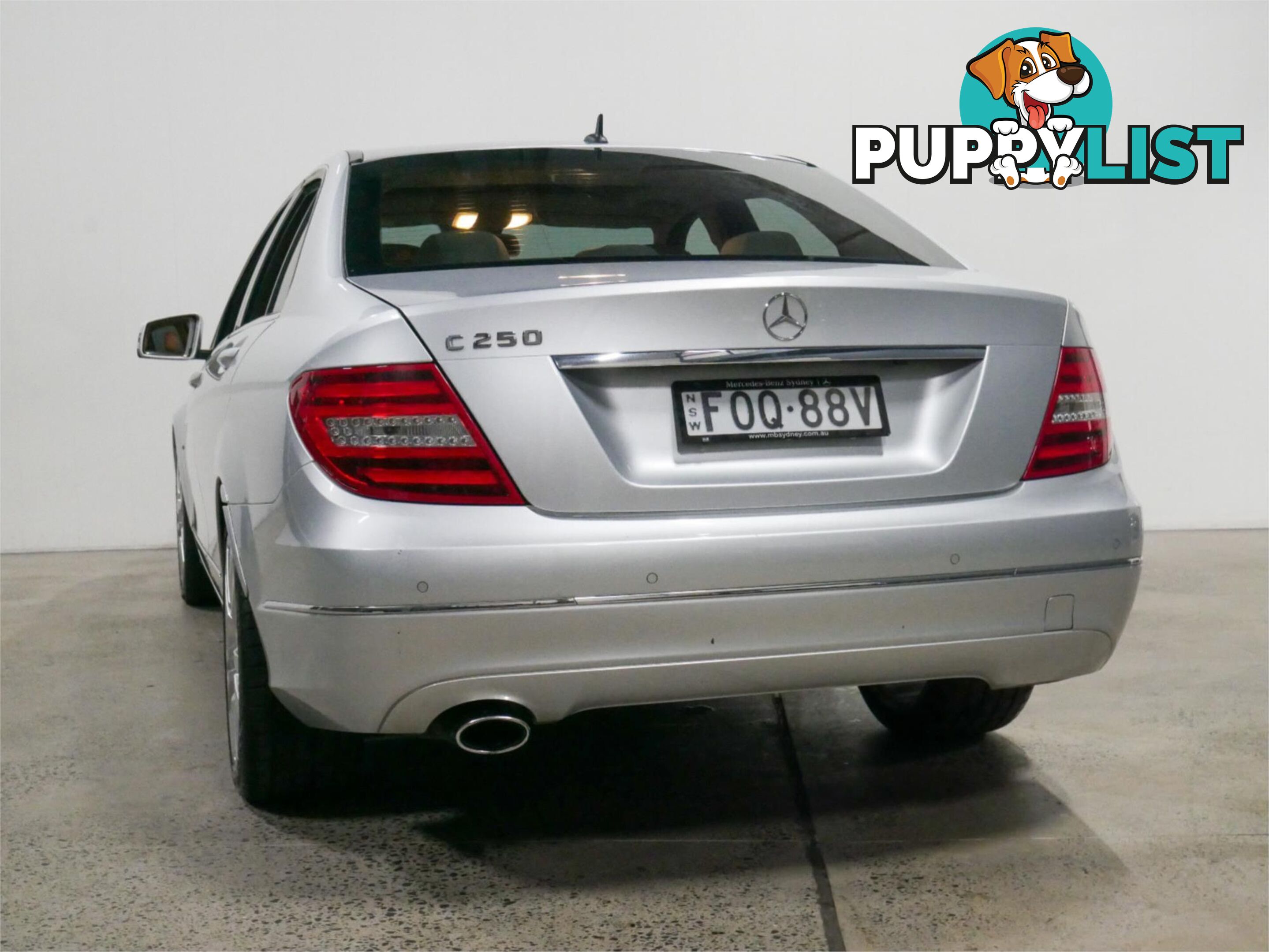 2012 MERCEDES-BENZ C250 AVANTGARDEBE W204MY12 4D SEDAN