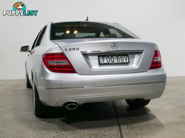 2012 MERCEDES-BENZ C250 AVANTGARDEBE W204MY12 4D SEDAN